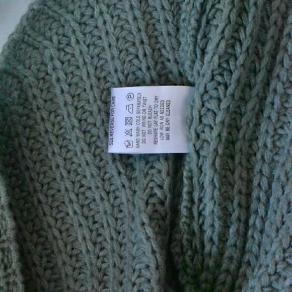 Miracle Long Sleeve Pullover Cable Knit Chunky Boho Sweater Size M/L - Picture 7 of 10